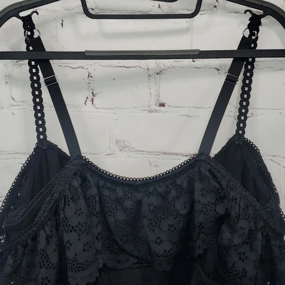 Torrid Curve Black Lace Hook & Eye Bodysuit Size 1 - Picture 10 of 13